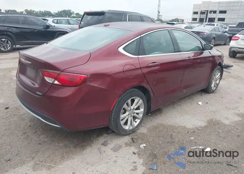 2015 Chrysler 200 Limited from USA, damaged, VIN 1C3CCCAB4FN607041